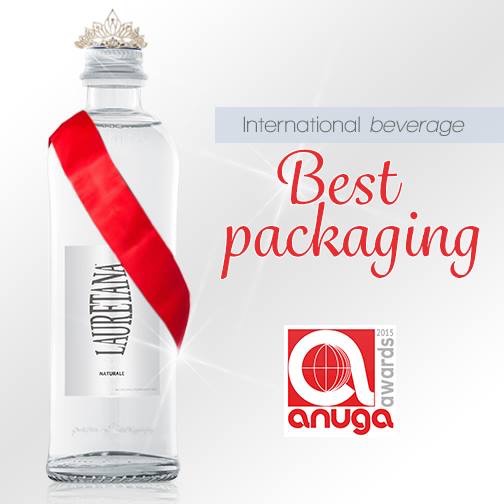 Lauretana Precious 330ml – best packaging in ANUGA 2015