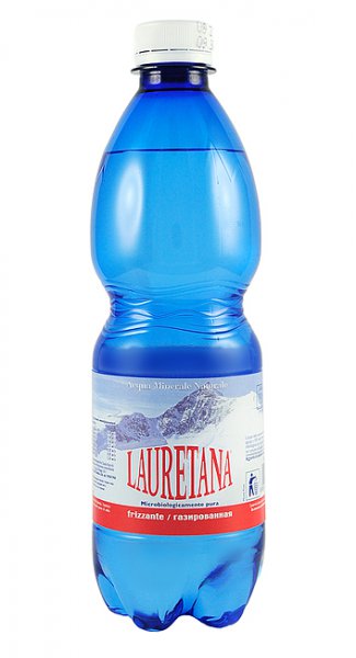 Минеральная вода LAURETANA FRIZZANTE, 0.5 л, газированная, ПЭТ